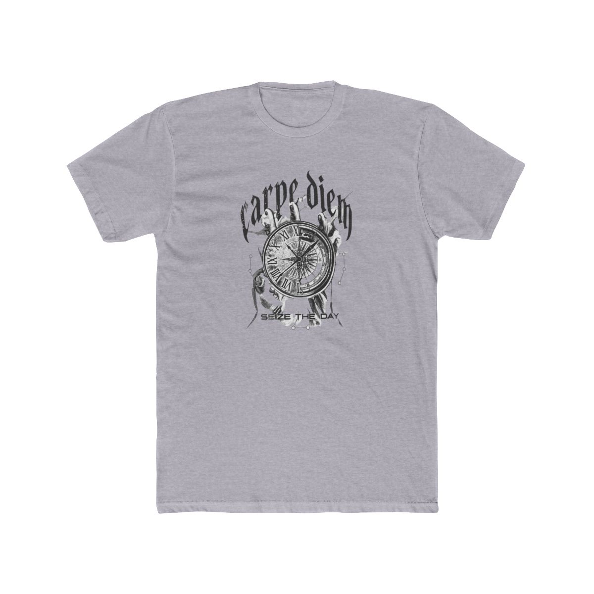 Joe Bartolozzi Bold Clock Hand Heart T Shirt - Motivational Rebel Gift - alternate angle 4, merchandise