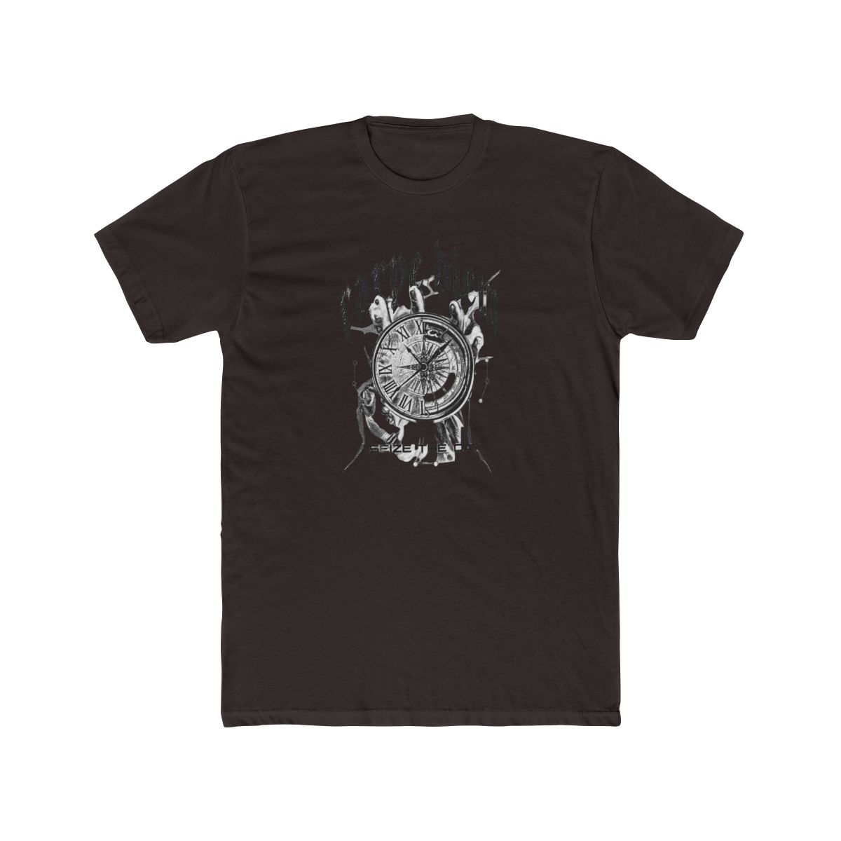 Joe Bartolozzi Bold Clock Hand Heart T Shirt - Motivational Rebel Gift - alternate angle 2, merchandise