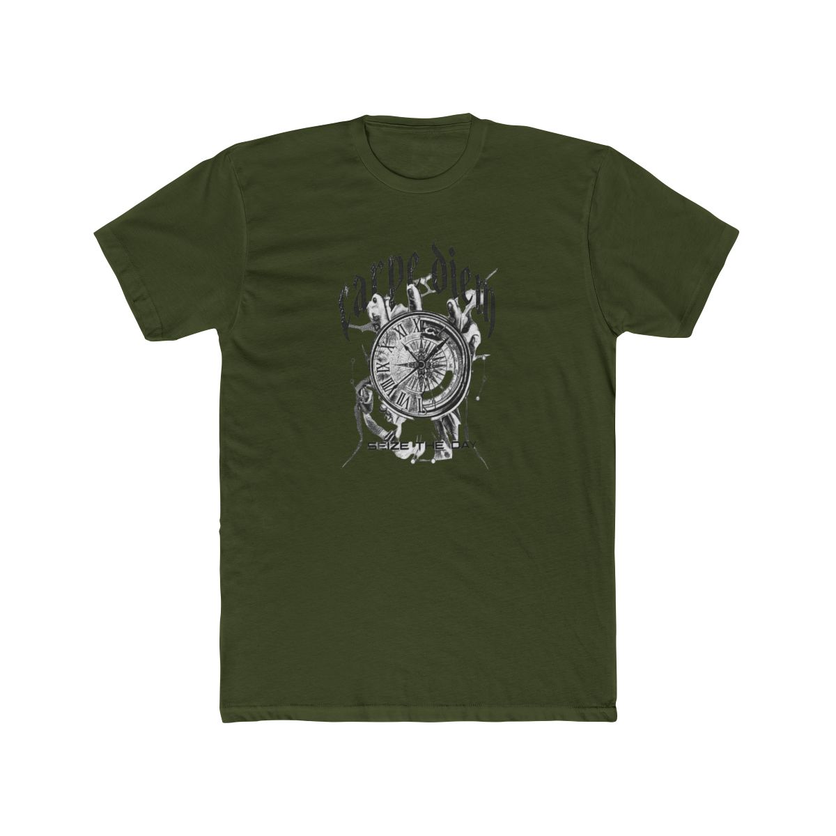 Joe Bartolozzi Bold Clock Hand Heart T Shirt - Motivational Rebel Gift - alternate angle 5, merchandise