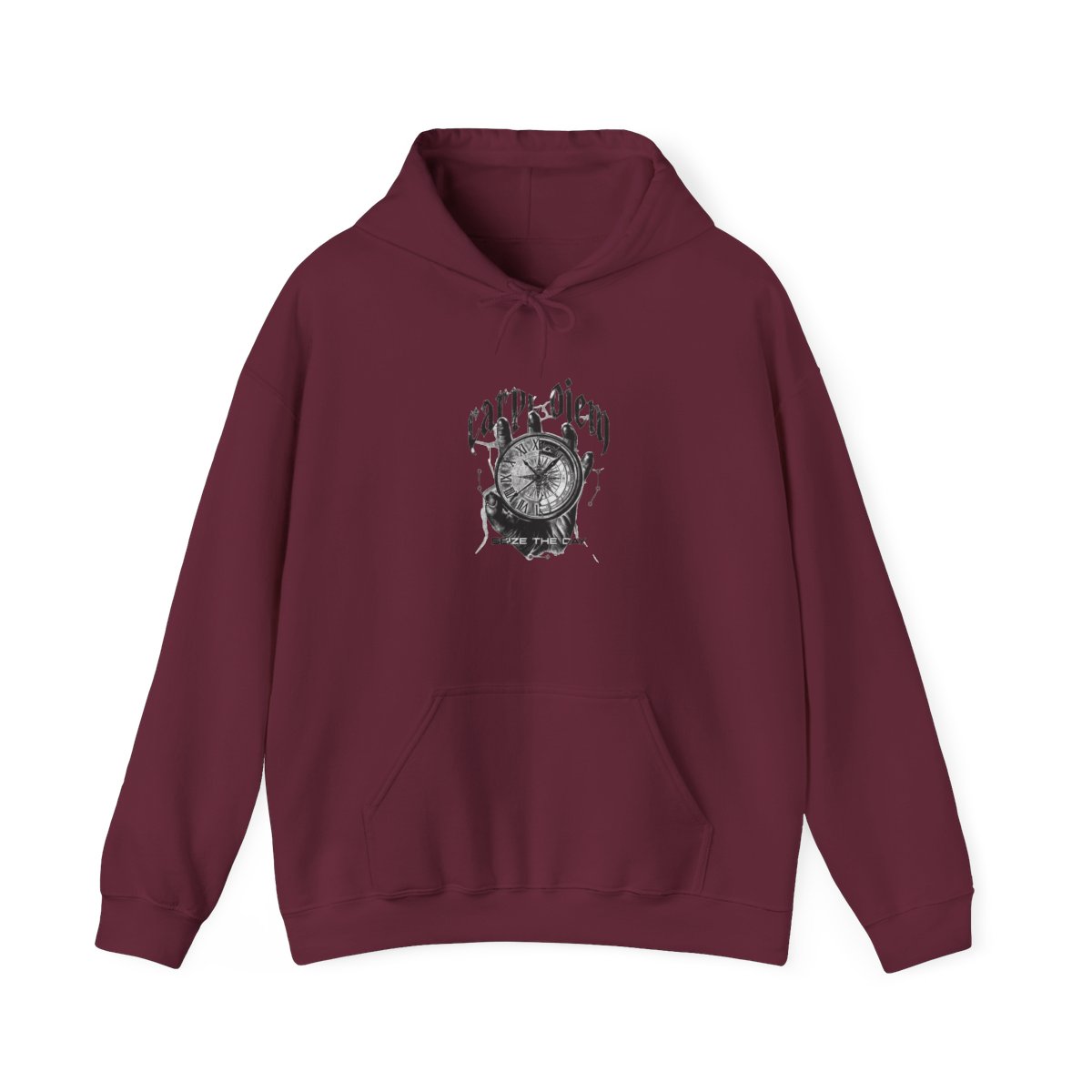 Seize The Day Black Hoodie - alternate angle 4, merchandise
