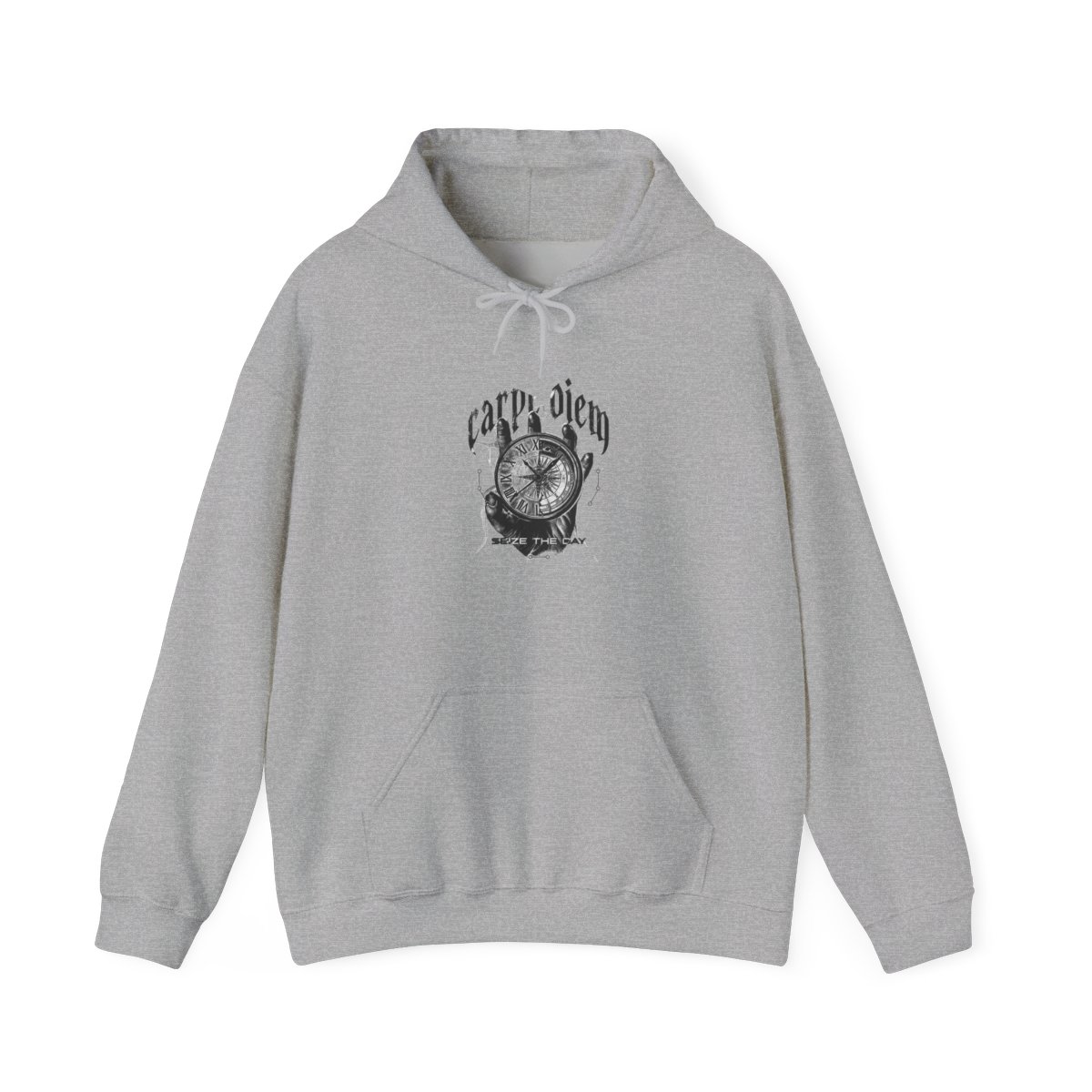 Seize The Day Black Hoodie - alternate angle 2, merchandise