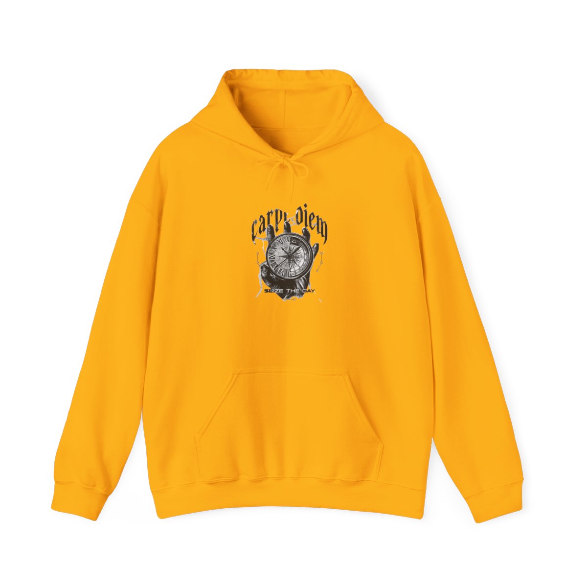 Seize The Day Black Hoodie - alternate angle 3, merchandise