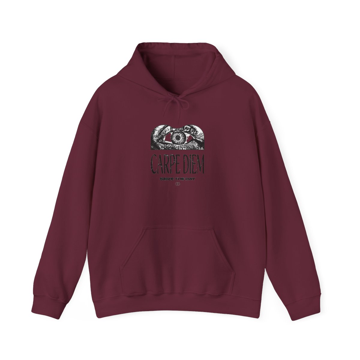 Eye Of The Moment Bone Hoodie - alternate angle 3, merchandise