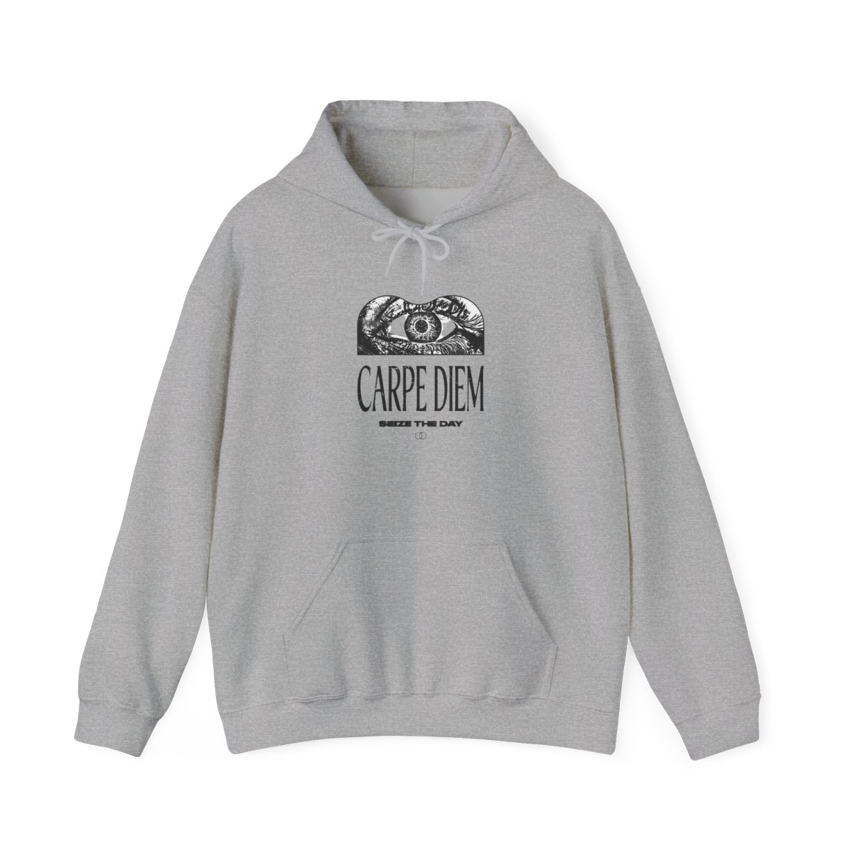 Eye Of The Moment Bone Hoodie
