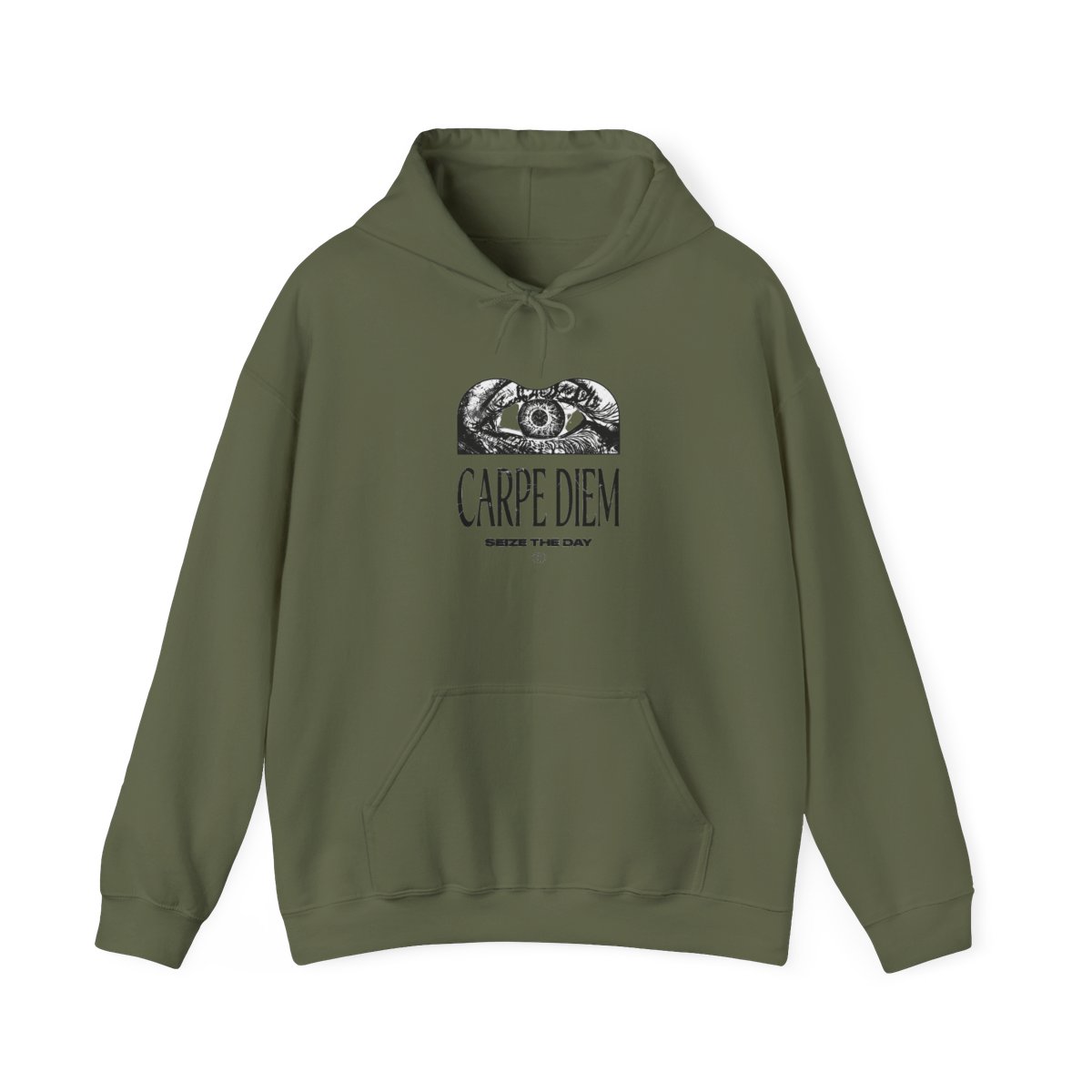 Eye Of The Moment Bone Hoodie - alternate angle 4, merchandise